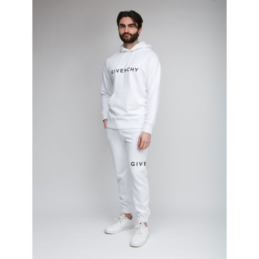 Givenchy White Cotton Men's Sweatshirt